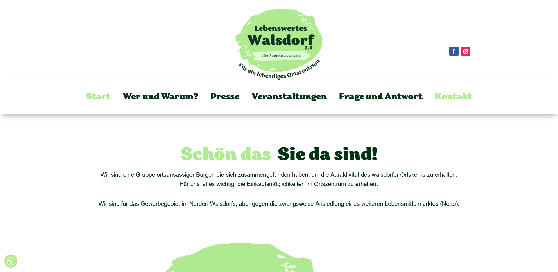 Screenshot Lebenswertes Walsdorf
